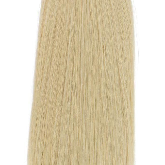Schnitthaar Glatt 601 - Silberblond