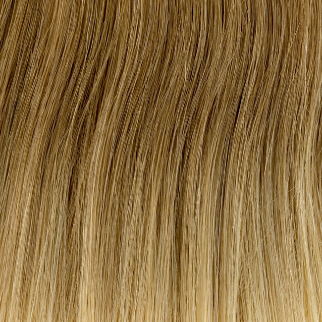 Bonding Extensions 10er Pack Glatt Ombre T8 1860-Hellblond zu Aschblond zu Hellbraun