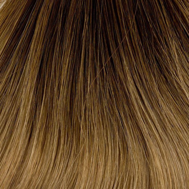 Bonding Extensions 10er Pack Glatt Ombre T8 1860-Hellblond zu Aschblond zu Hellbraun