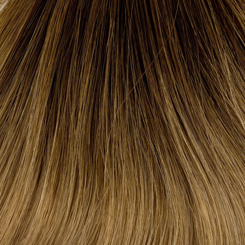 Bonding Extensions 10er Pack Glatt Ombre T8 1860-Hellblond zu Aschblond zu Hellbraun
