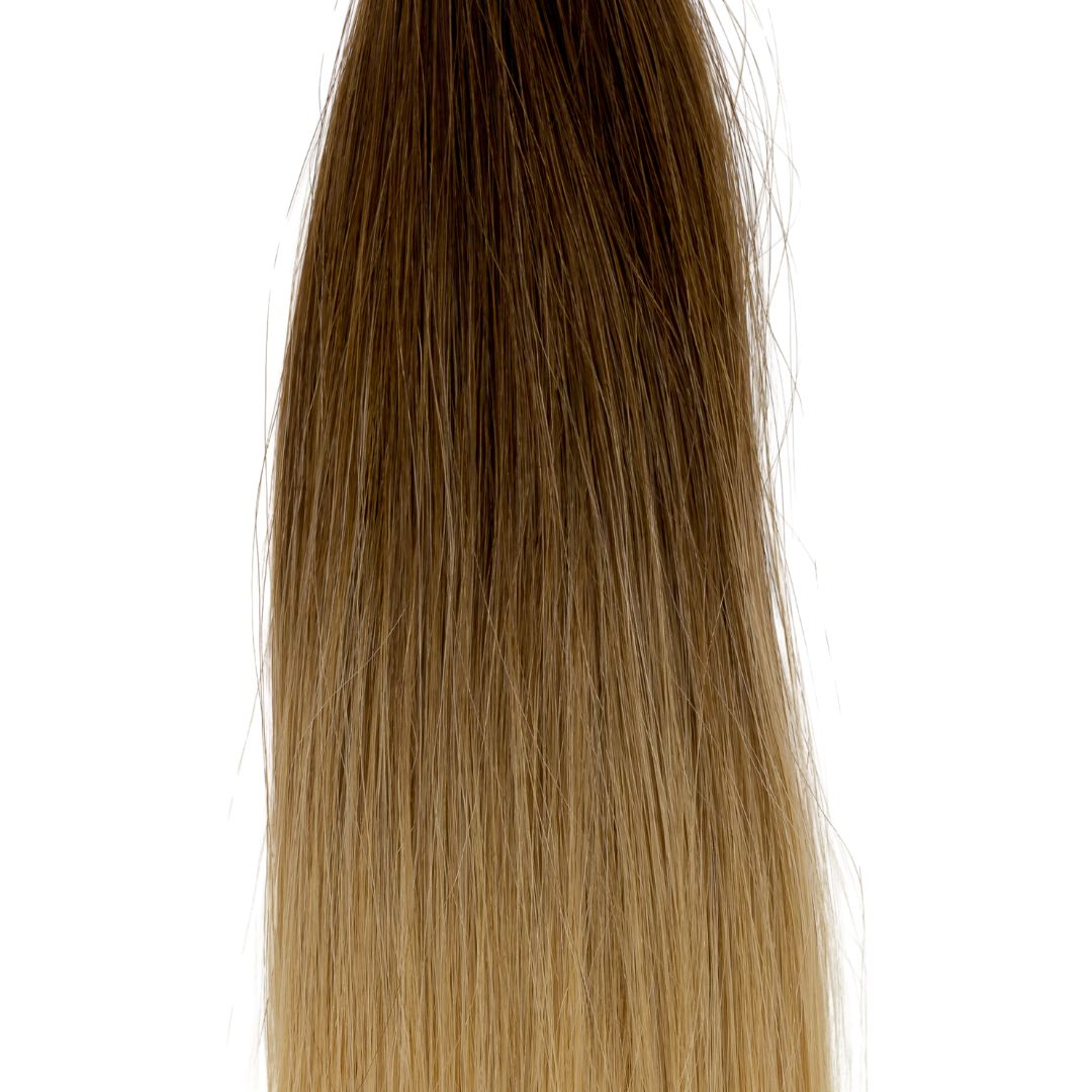 Bonding Extensions 10er Pack Glatt Ombre T403 DB3-Rottöne zu Dunkelbraun