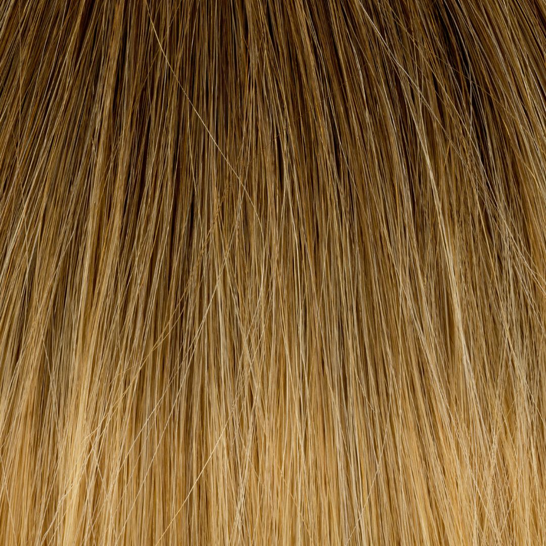 Bonding Extensions 10er Pack Glatt Ombre T403 DB3-Rottöne zu Dunkelbraun