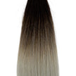Bonding Extensions 10er Pack Glatt Ombre T1B Grey-Schwarz zu Grau