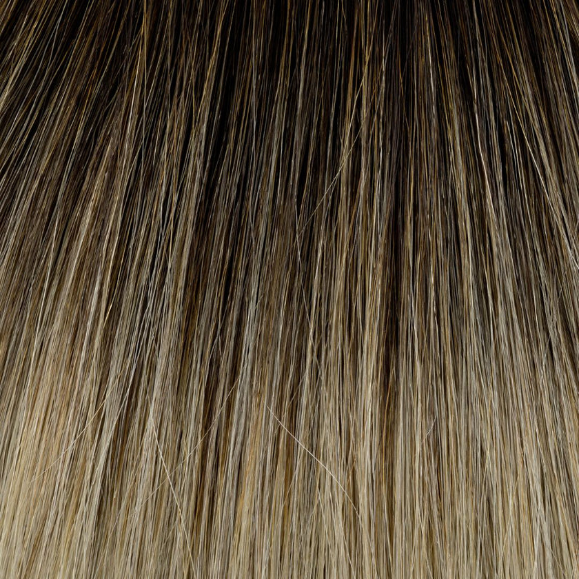 Bonding Extensions 10er Pack Glatt Ombre T1B Grey-Schwarz zu Grau