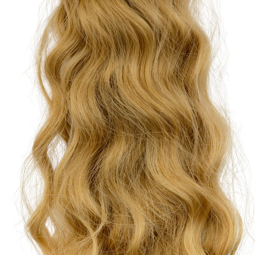 Schnitthaar Welle 16 - Dunkelgoldblond