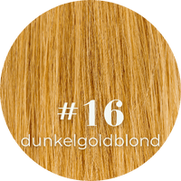 Dunkelgoldblonde Extensions