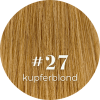 Kupferblonde Extensions