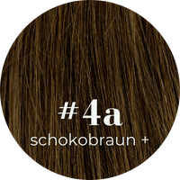 Schokobraune Extensions plus