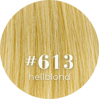 Hellblonde Extensions