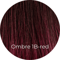 Ombre 1Bx99 Red Extensions